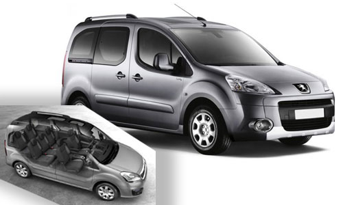 Car rentals Elmar at Sifnos - Peugeot Partner